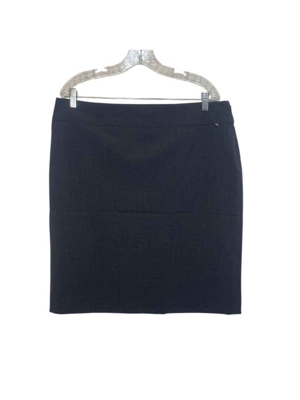 George Pencil Skirt Womens 16W Grey New WOT Professional Officewear Lined
